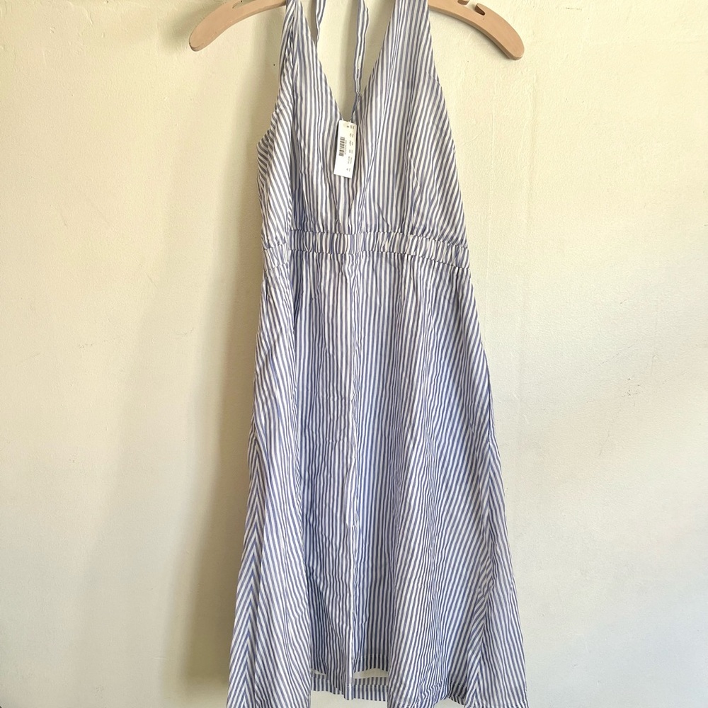 🆕 J.Crew Cross Back Midi Dress (M) - Picture 3 of 6